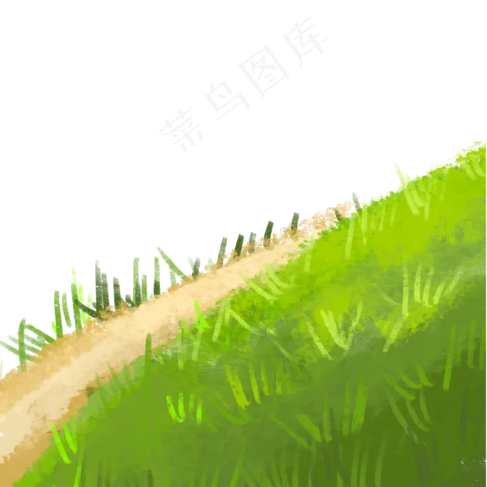 草地草丛(2000X2000(DPI:300))psd模版下载