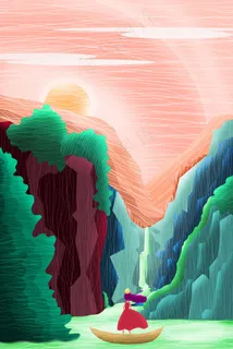 探险少女的深山之旅 探险少女的深山之旅