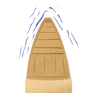 元宵节小舟小船江南水乡浪漫梦幻,免抠元素