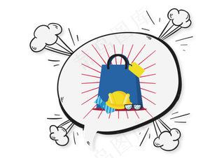 父亲节爆炸促销主题