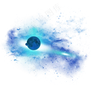 宇宙星云png图片,免抠元素