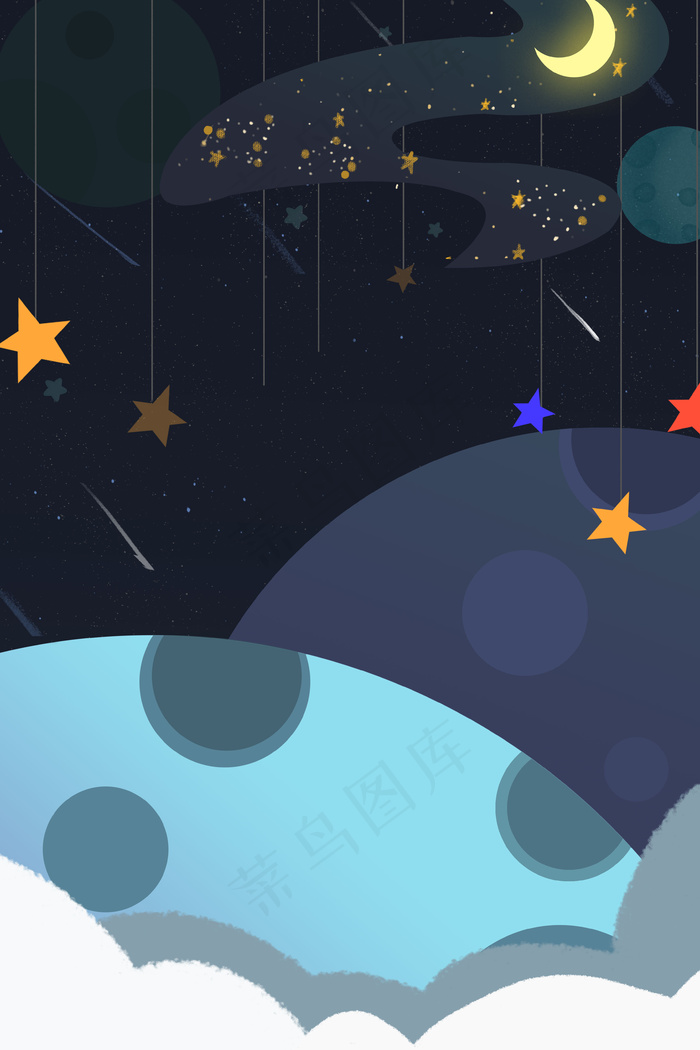 探索星空宇宙背景图