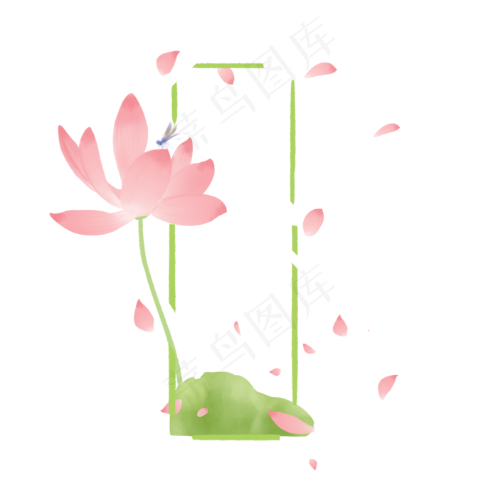 二十四节气立夏边框(2050X2050(DPI:299))psd模版下载