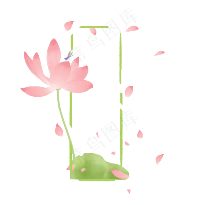 二十四节气立夏边框(2050X2050(DPI:299))psd模版下载