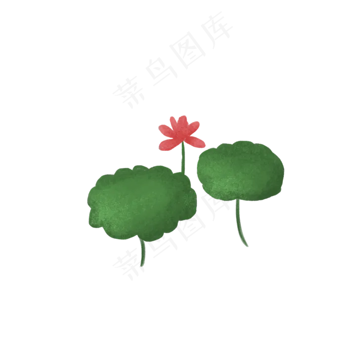 夏季节气荷花荷叶(2100X2100(DPI:300))psd模版下载