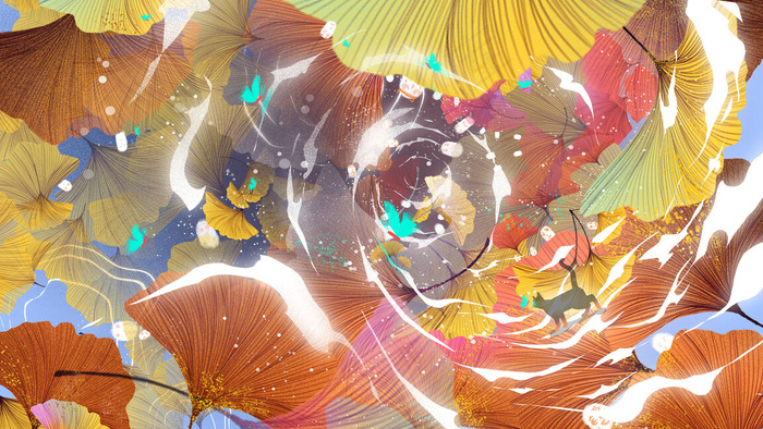 秋之物语 秘境起源(2880X1620(DPI:300))psd模版下载