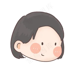 520Q版大头卡通情侣头像