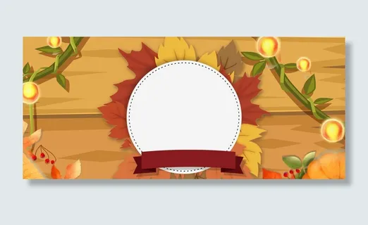 感恩节活动电商简约海报背景
