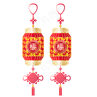 新年春节古风灯笼