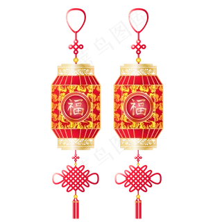 新年春节古风灯笼