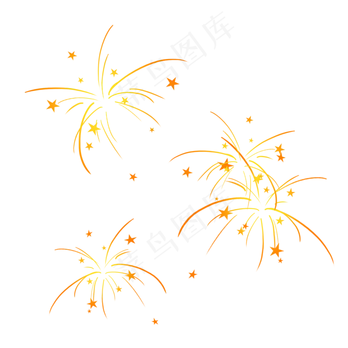 庆祝烟花花火喜庆(2000X2000(DPI:300))psd模版下载