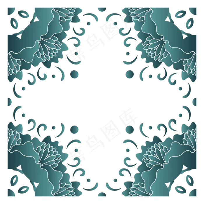 古典花纹(2000X2000(DPI:72))ai矢量模版下载