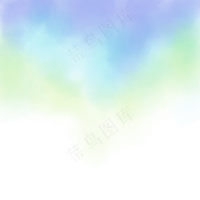 蓝绿渐变的水彩底纹(2000X2000(DPI:300))psd模版下载