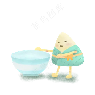 端午节卡通创意粽子