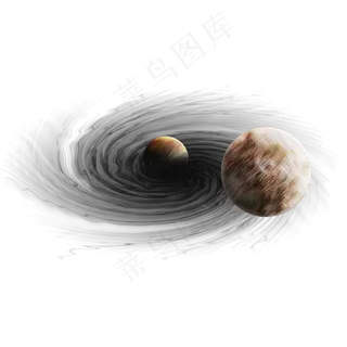 被黑洞吸入的星球png分层素材,免抠元素
