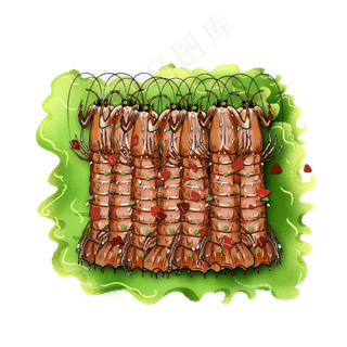 皮皮虾麻辣烧烤小龙虾,免抠元素