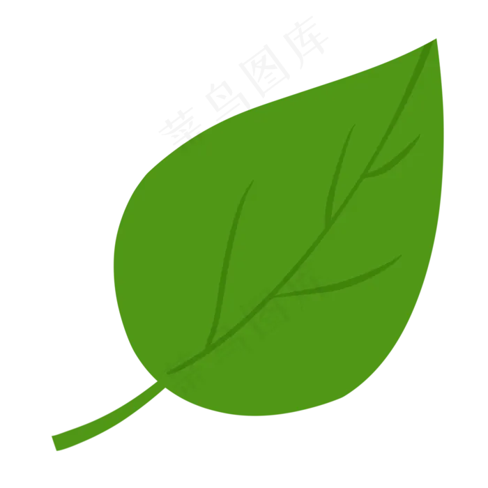 绿色叶子(2000*2000px 300 dpi )psd模版下载