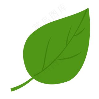 绿色叶子