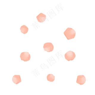 七夕浪漫飘散的粉色玫瑰花瓣