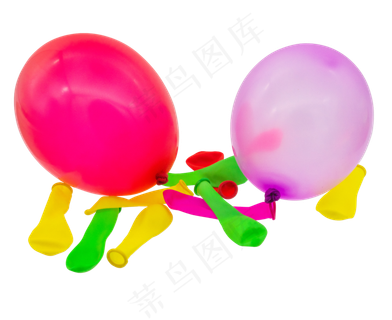 混合颜色装饰气球