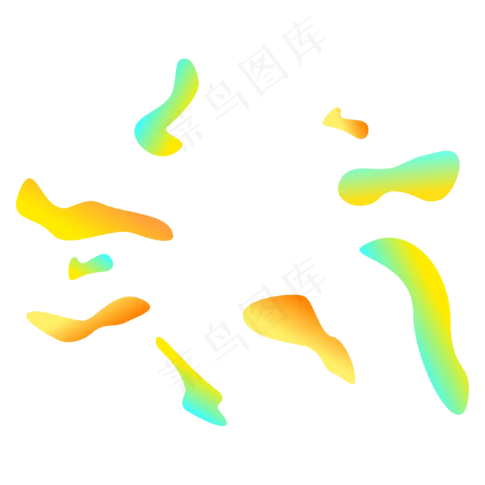 618电商流体渐变主题装饰素材(580X580)ai矢量模版下载