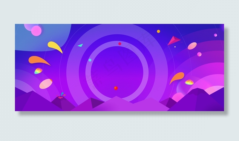 618年中大促电商活动店铺首页背景