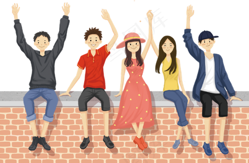 青春毕业季主题插图