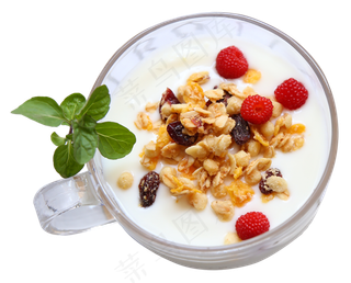 燕麦片酸奶沙拉