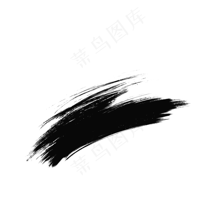 中国风笔触水墨风格笔刷水墨中国,免抠元素(3000*3000px)psd模版下载