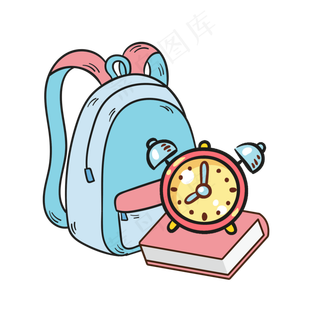 卡通手绘高考装饰素材