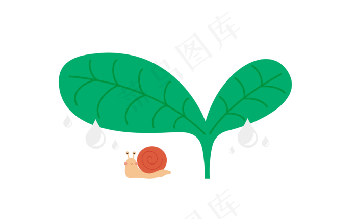 卡通小清新矢量素材(210X297)cdr矢量模版下载