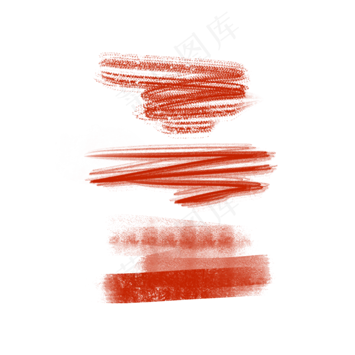 红色蜡笔笔刷(2000*2000px 72 dpi )psd模版下载