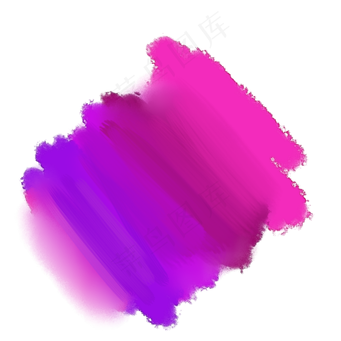 粉红色水彩涂鸦笔刷(2000X2000(DPI:299))psd模版下载