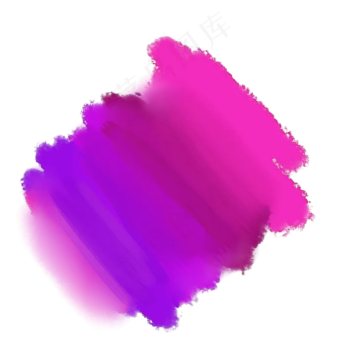 粉红色水彩涂鸦笔刷(2000X2000(DPI:299))psd模版下载