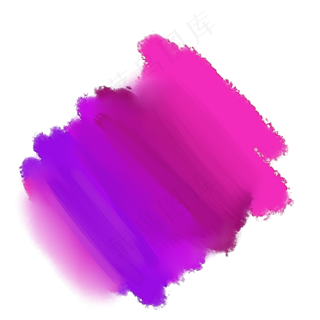 粉红色水彩涂鸦笔刷