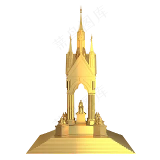 国家地方著名地标英国伦敦教堂,免抠元素