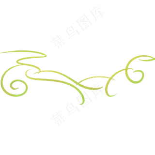 感恩父亲节绿色彩条