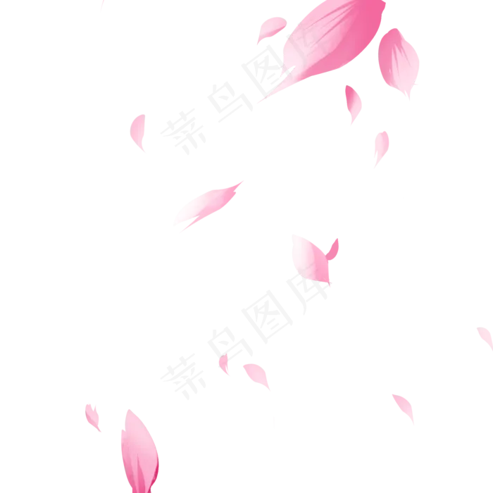 飞舞的樱花瓣,免抠元素