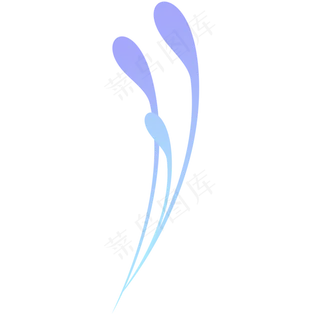 枝叶春季自然植物