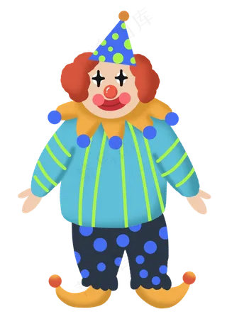 愚人节小丑人物