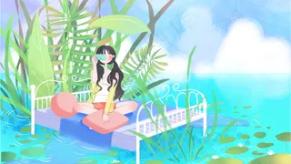 唯美清新浪漫夏日