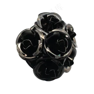 黑色玫瑰首饰