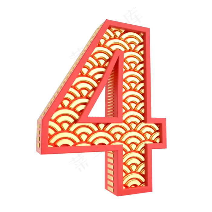 中国风国庆倒计时4(2000*2000px 	      )