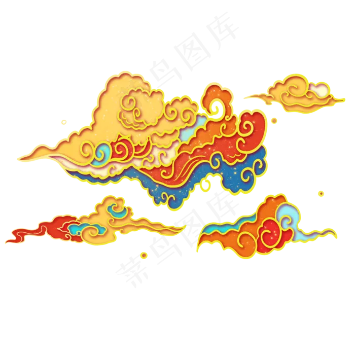 七彩祥云