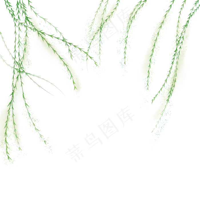 卡通手绘春季植物(2000X2000(DPI:300))psd模版下载
