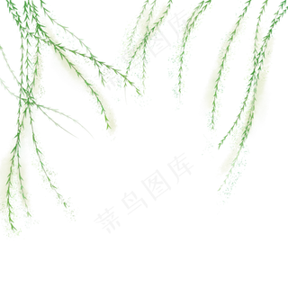 卡通手绘春季植物