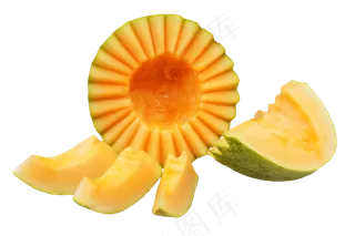 切好水果哈密瓜