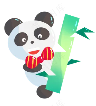 熊猫玩具儿童节日