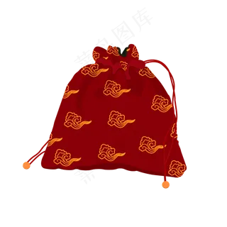 端午节香包荷包手绘矢量扁平