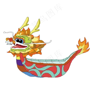 中国习俗端午节日端午赛龙船